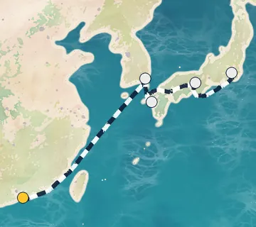 8 Night Hong Kong to Tokyo cruise