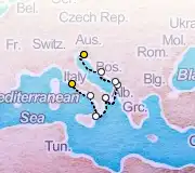 7 Night Rome to Trieste cruise