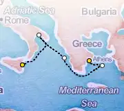 4 Night Catania to Athens cruise