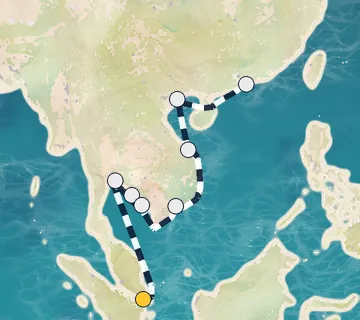 14 Night Singapore to Hong Kong cruise