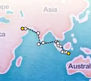 17 Night Doha to Singapore cruise
