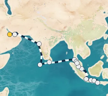 27 Night Doha to Benoa cruise