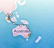 26 Night Singapore to Sydney cruise