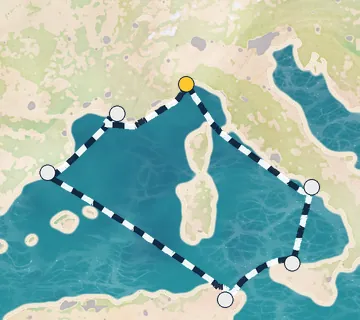 7 Night Savona to Savona cruise