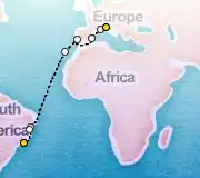 16 Night Portofino to Rio cruise