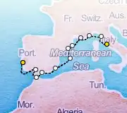 14 Night Lisbon to Rome cruise
