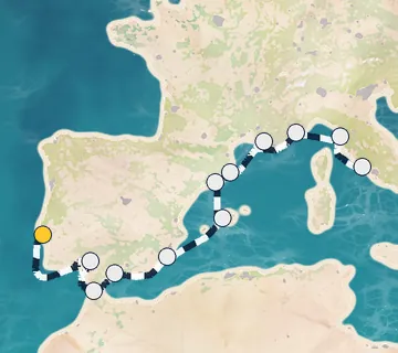 14 Night Lisbon to Rome cruise
