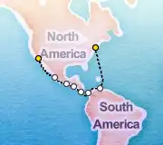 18 Night Los Angeles to New York cruise