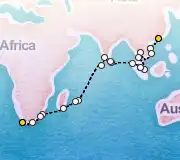 42 Night Hong Kong to Cape Town cruise