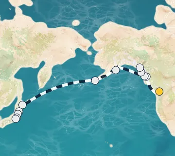20 Night Vancouver to Tokyo cruise