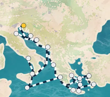 21 Night Trieste to Ravenna cruise