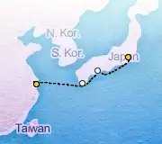 6 Night Shanghai to Tokyo cruise