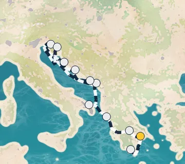 14 Night Athens to Dubrovnik cruise