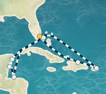 14 Night Miami to Miami cruise