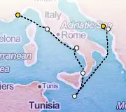 7 Night Monte Carlo to Dubrovnik cruise