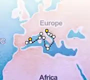 14 Night Barcelona to Trieste cruise