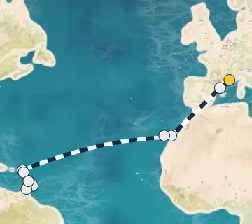 18 Night Marseille to Fort-de-France cruise