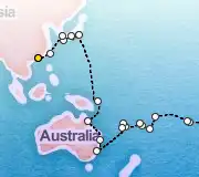 82 Night Barcelona to Hong Kong cruise