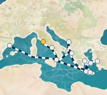 14 Night Rome to Barcelona cruise
