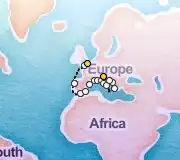 19 Night Tilbury to Venice cruise