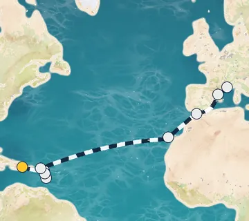17 Night Santo Domingo to Marseille cruise