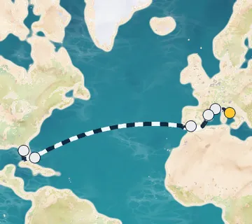 15 Night Rome to Tampa cruise