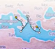 12 Night Athens to Rome cruise