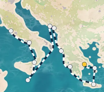 12 Night Athens to Rome cruise