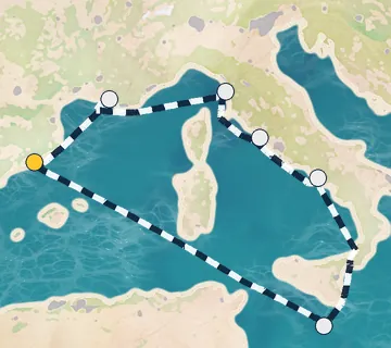 8 Night Barcelona to Barcelona cruise