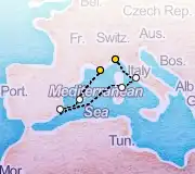 6 Night Toulon to Savona cruise