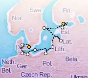 12 Night Helsinki to Copenhagen cruise