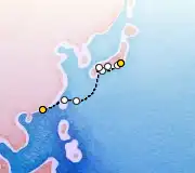 9 Night Tokyo to Hong Kong cruise
