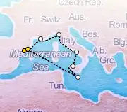 7 Night Tarragona to Barcelona cruise