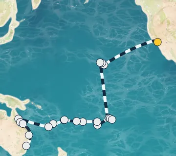 41 Night Los Angeles to Sydney cruise