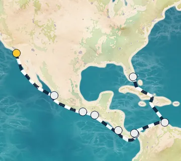 16 Night San Diego to Fort Lauderdale cruise