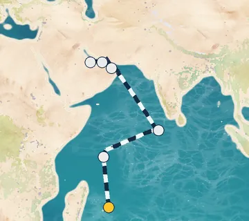 15 Night Mauritius to Doha cruise