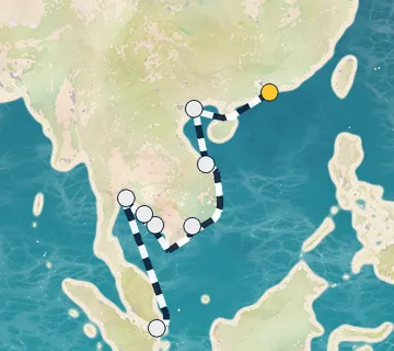 14 Night Hong Kong to Singapore cruise