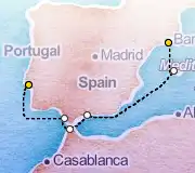 7 Night Lisbon to Barcelona cruise