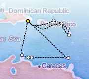 14 Night La Romana to La Romana cruise