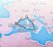 6 Night Barcelona to Barcelona cruise
