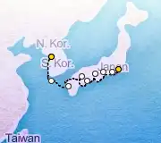 10 Night Seoul to Tokyo cruise
