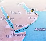 9 Night Dubai to Jeddah cruise