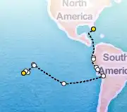 35 Night Miami to Papeete cruise