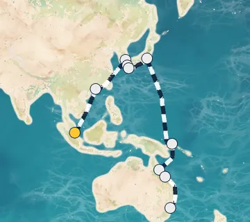 29 Night Singapore to Sydney cruise