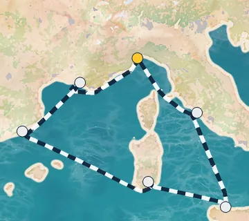 7 Night Savona to Savona cruise