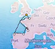 7 Night London to London cruise