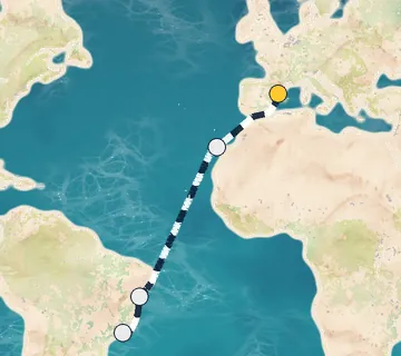 13 Night Tarragona to Rio cruise