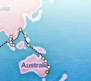 65 Night Sydney to London cruise