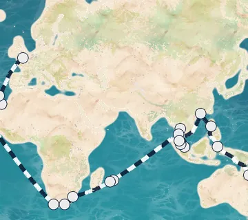 65 Night Sydney, Australia to London cruise