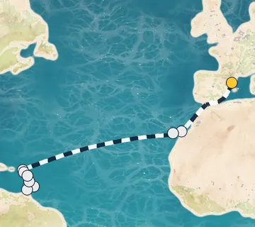 18 Night Barcelona to Pointe-a-Pitre cruise